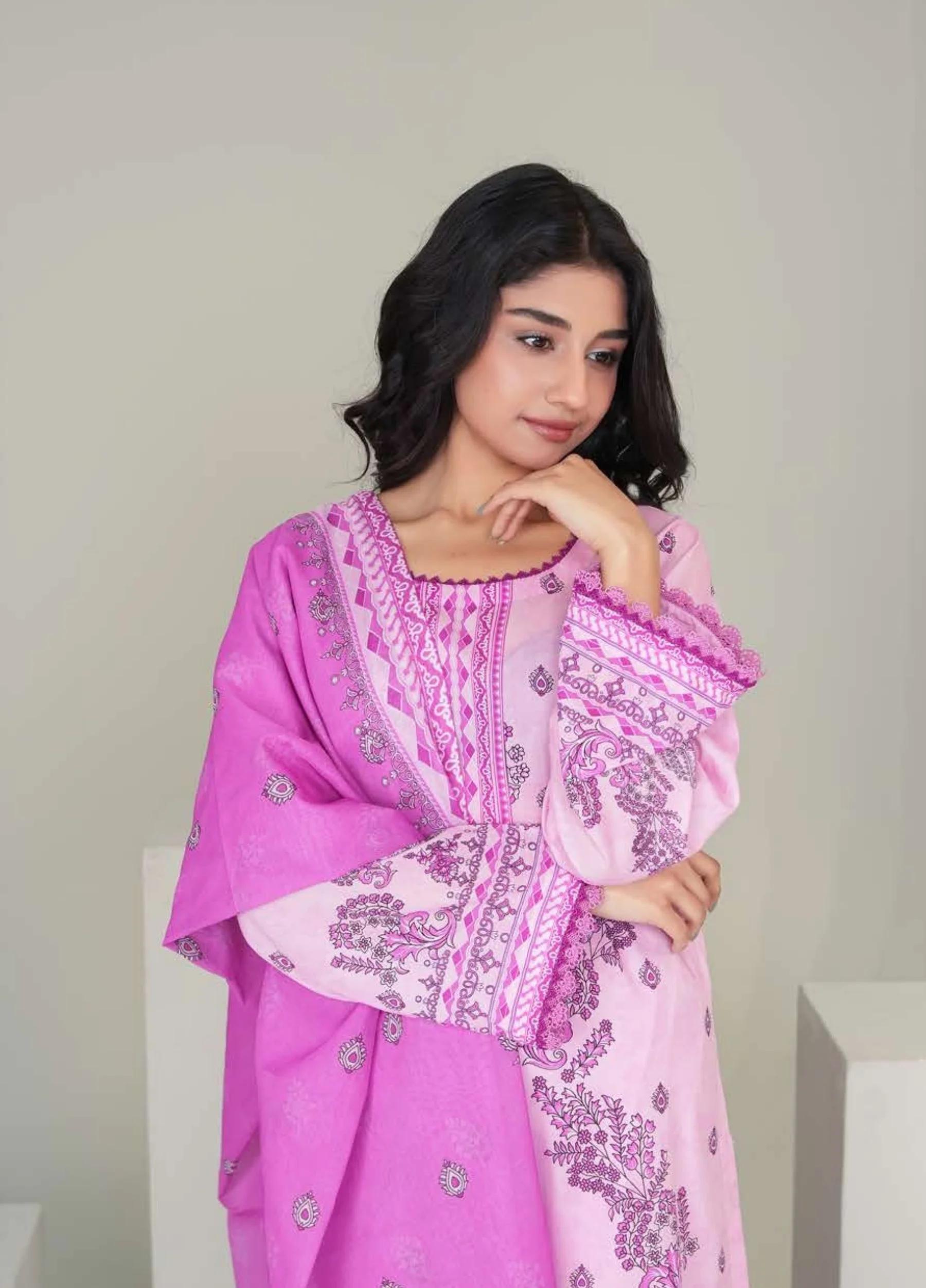 Kotton Basant Unstitched 3 Piece Printed Lawn Suit – Article 01 | Summer Collection 2026