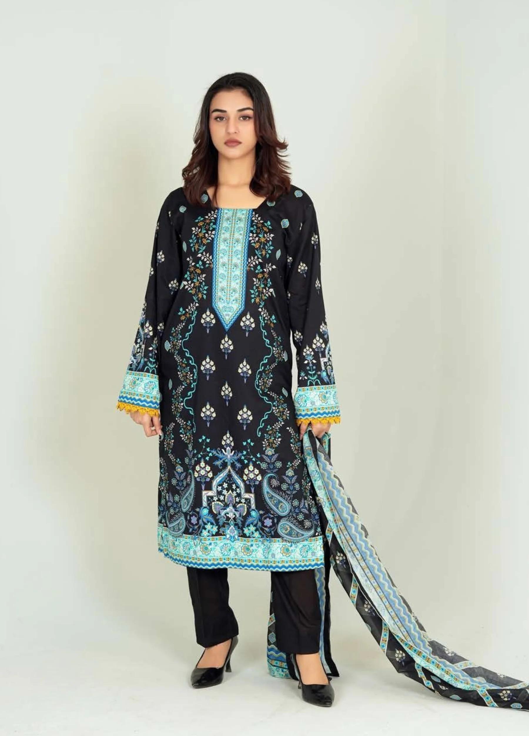 Kotton Basant Unstitched 3 Piece Printed Lawn Suit – Article 02 | Summer Collection 2026