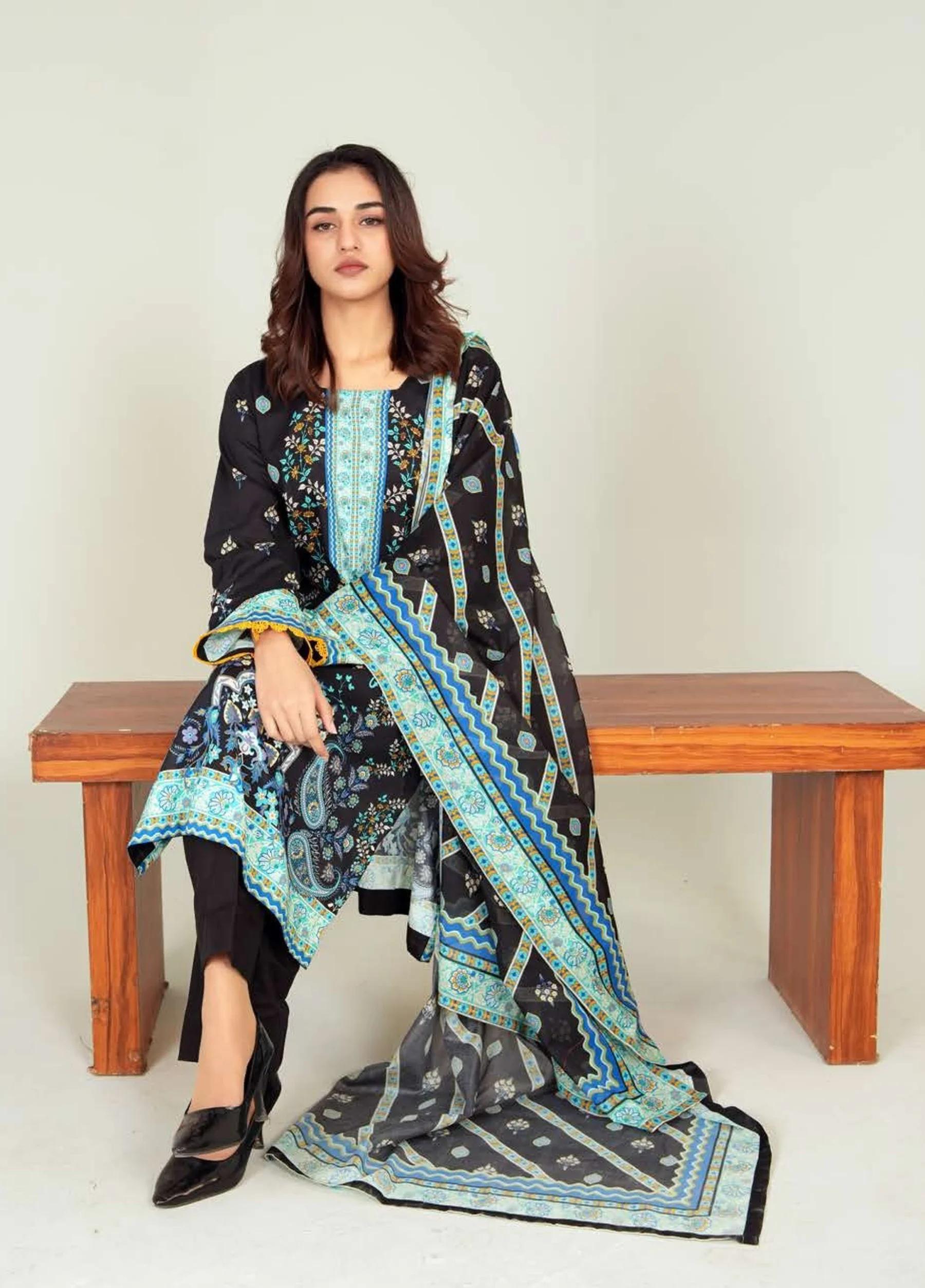 Kotton Basant Unstitched 3 Piece Printed Lawn Suit – Article 02 | Summer Collection 2026