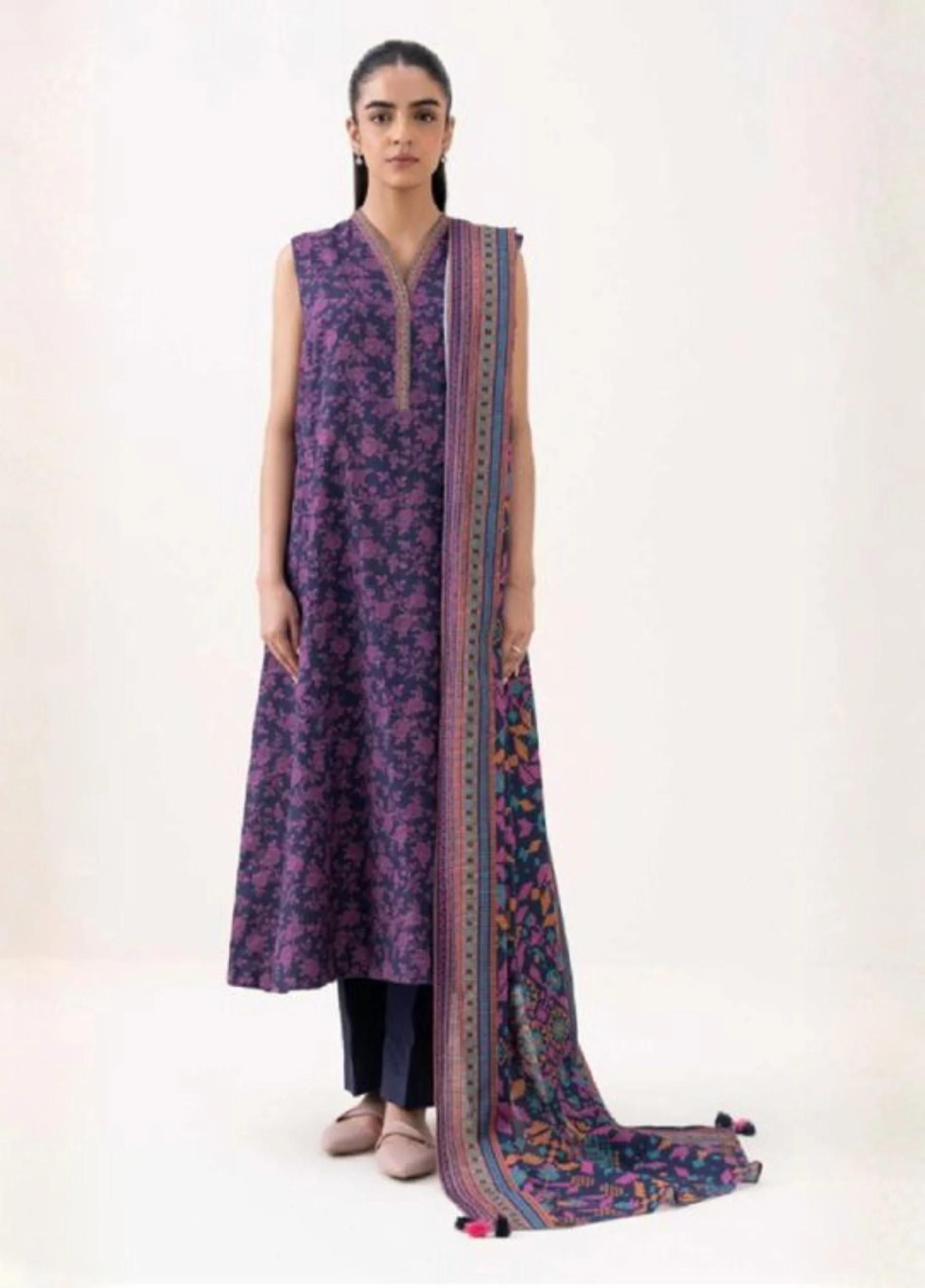 Sapphire Daily Summer Collection – 3 Piece Printed Lawn Suit | Design 05