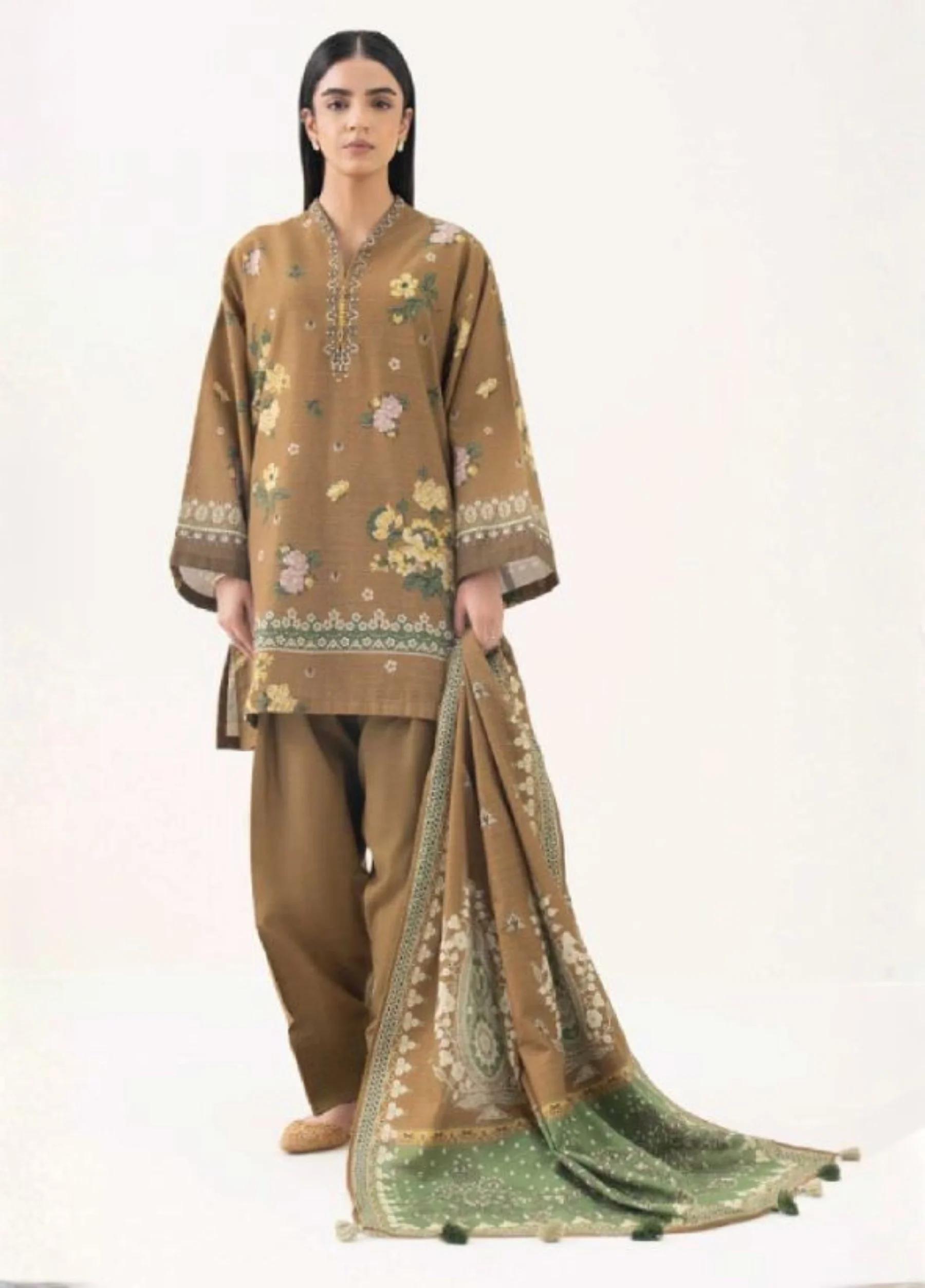 Sapphire Daily Summer Collection – 3 Piece Printed Lawn Suit | Design 10