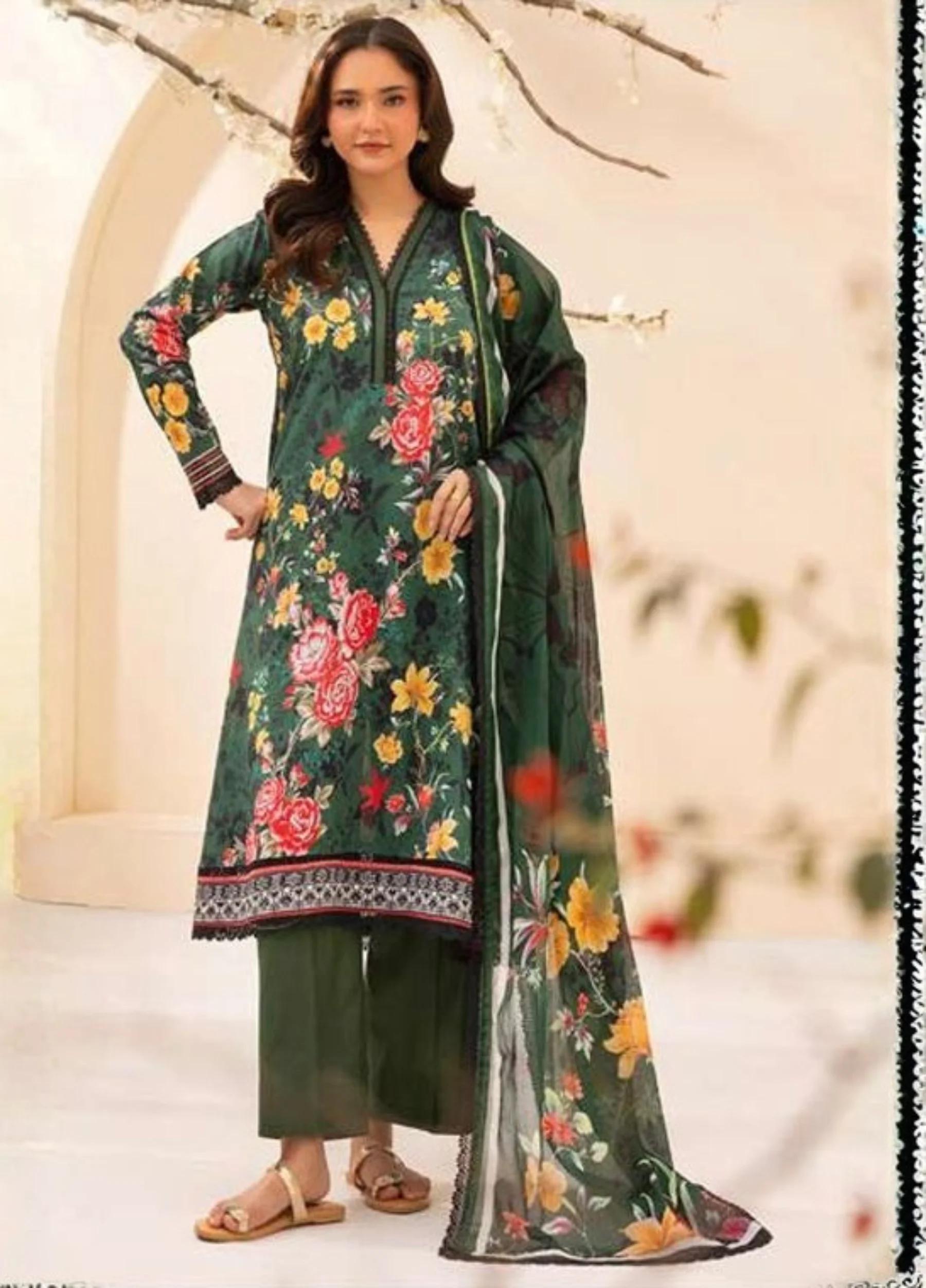 Haseen By Rangreza – Unstitched 3 PC Lawn Collection | Art 02