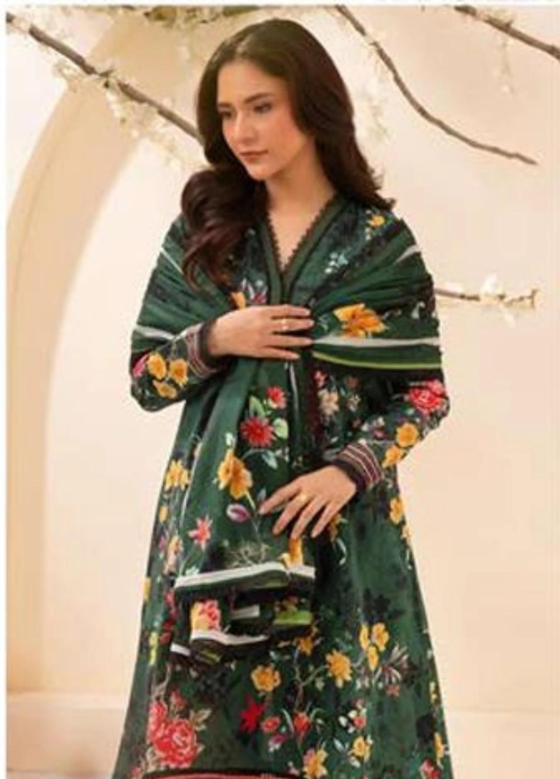 Haseen By Rangreza – Unstitched 3 PC Lawn Collection | Art 02