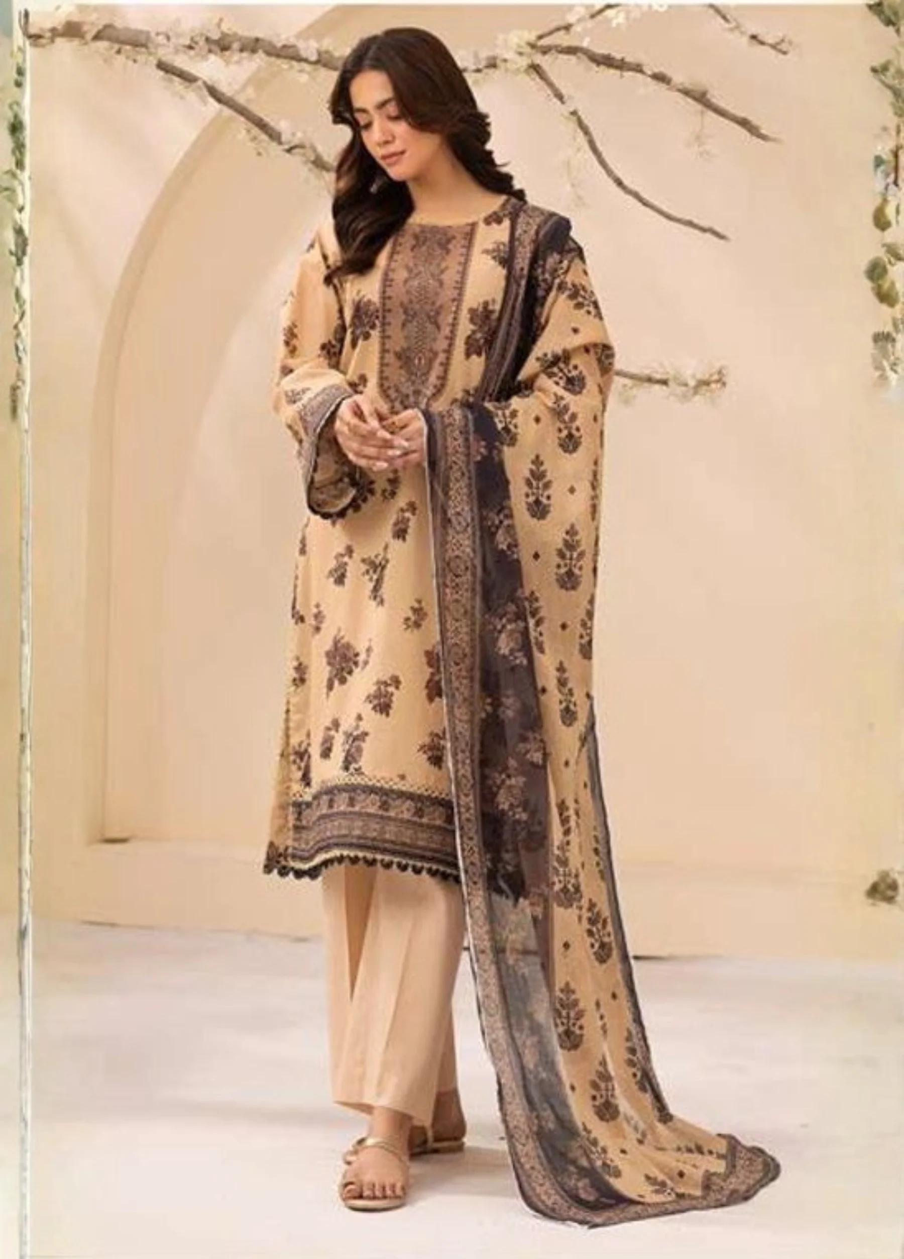 Haseen By Rangreza – Unstitched 3 PC Lawn Collection | Art 06