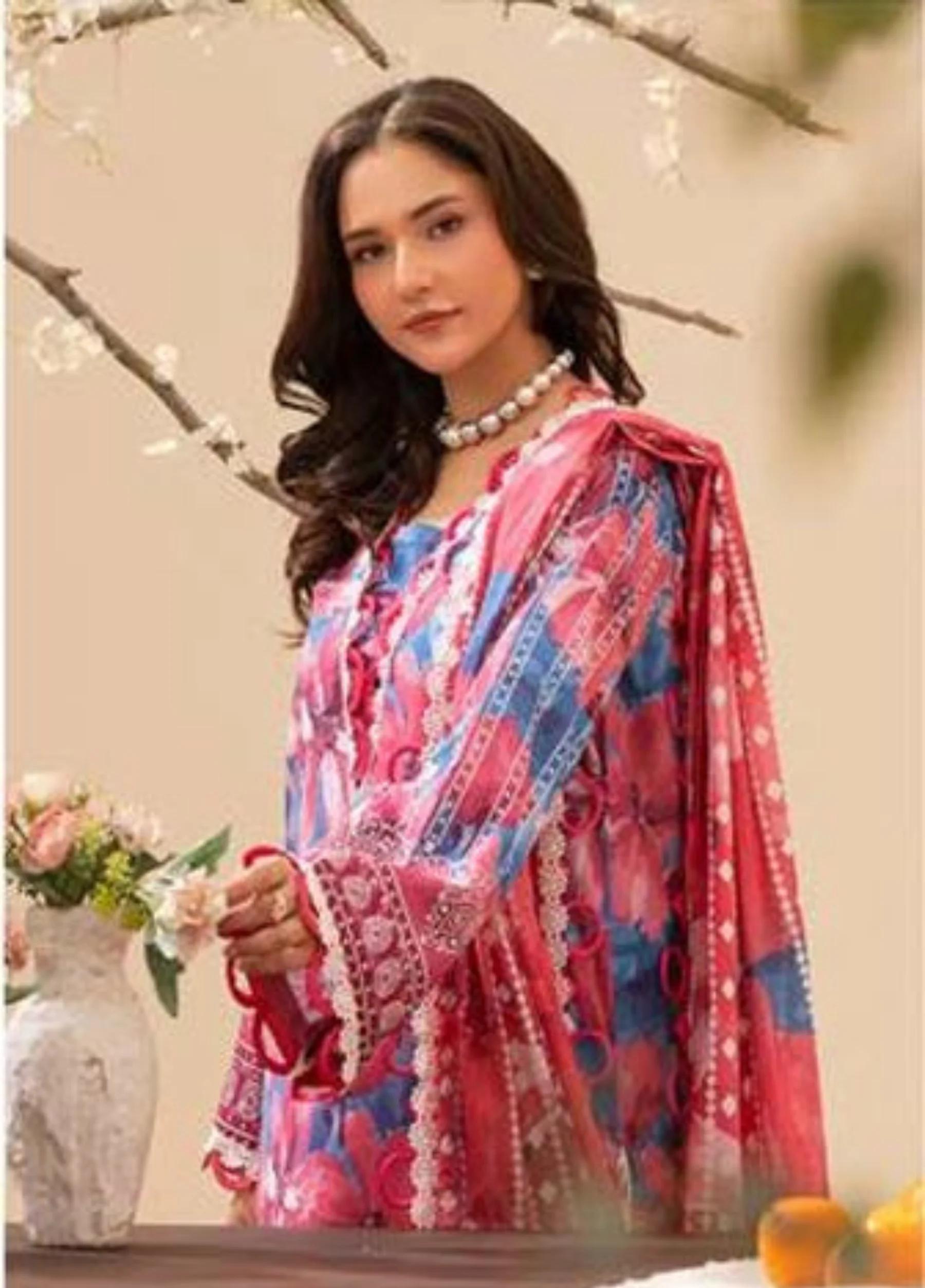 Haseen By Rangreza – Unstitched 3 PC Lawn Collection | Art 07