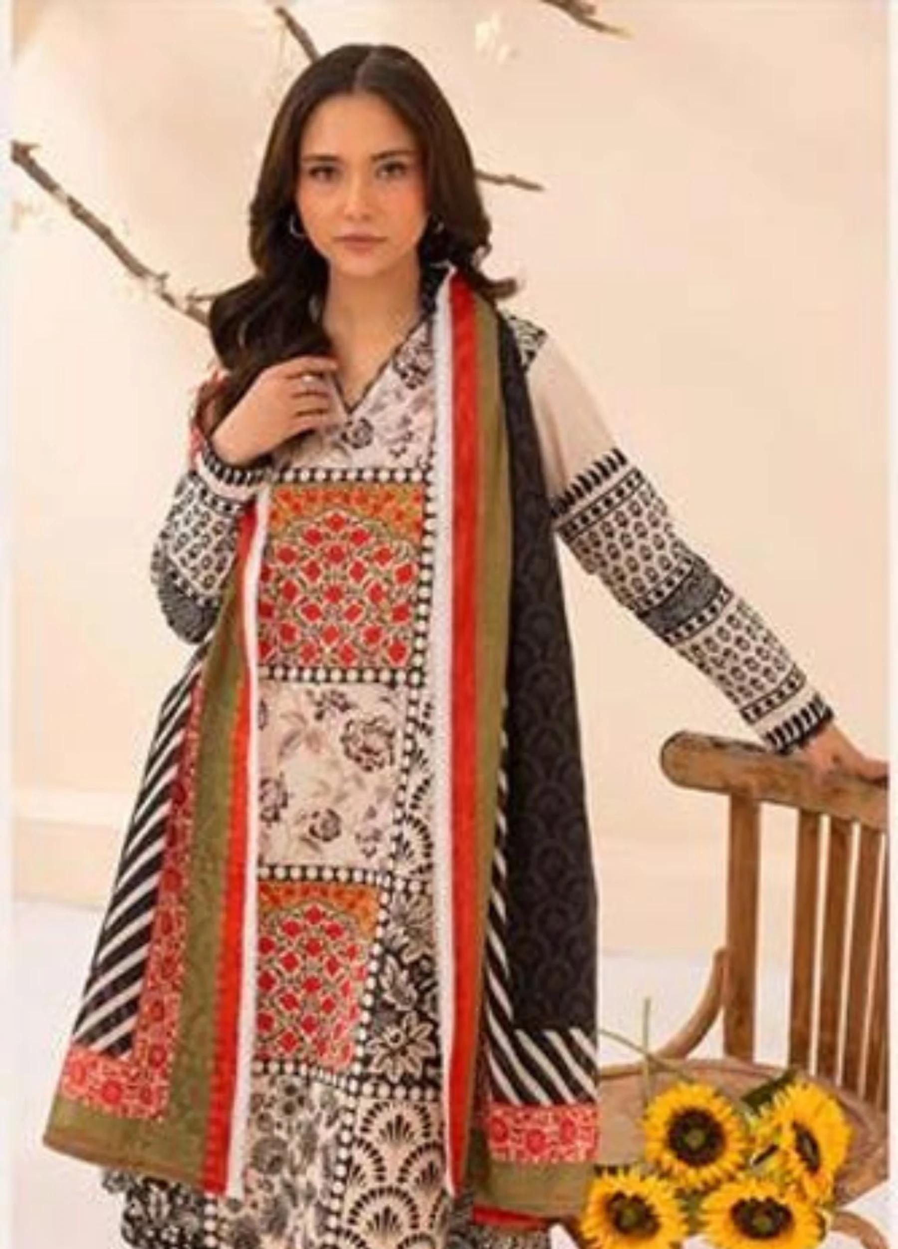 Haseen By Rangreza – Unstitched 3 PC Lawn Collection | Art 09