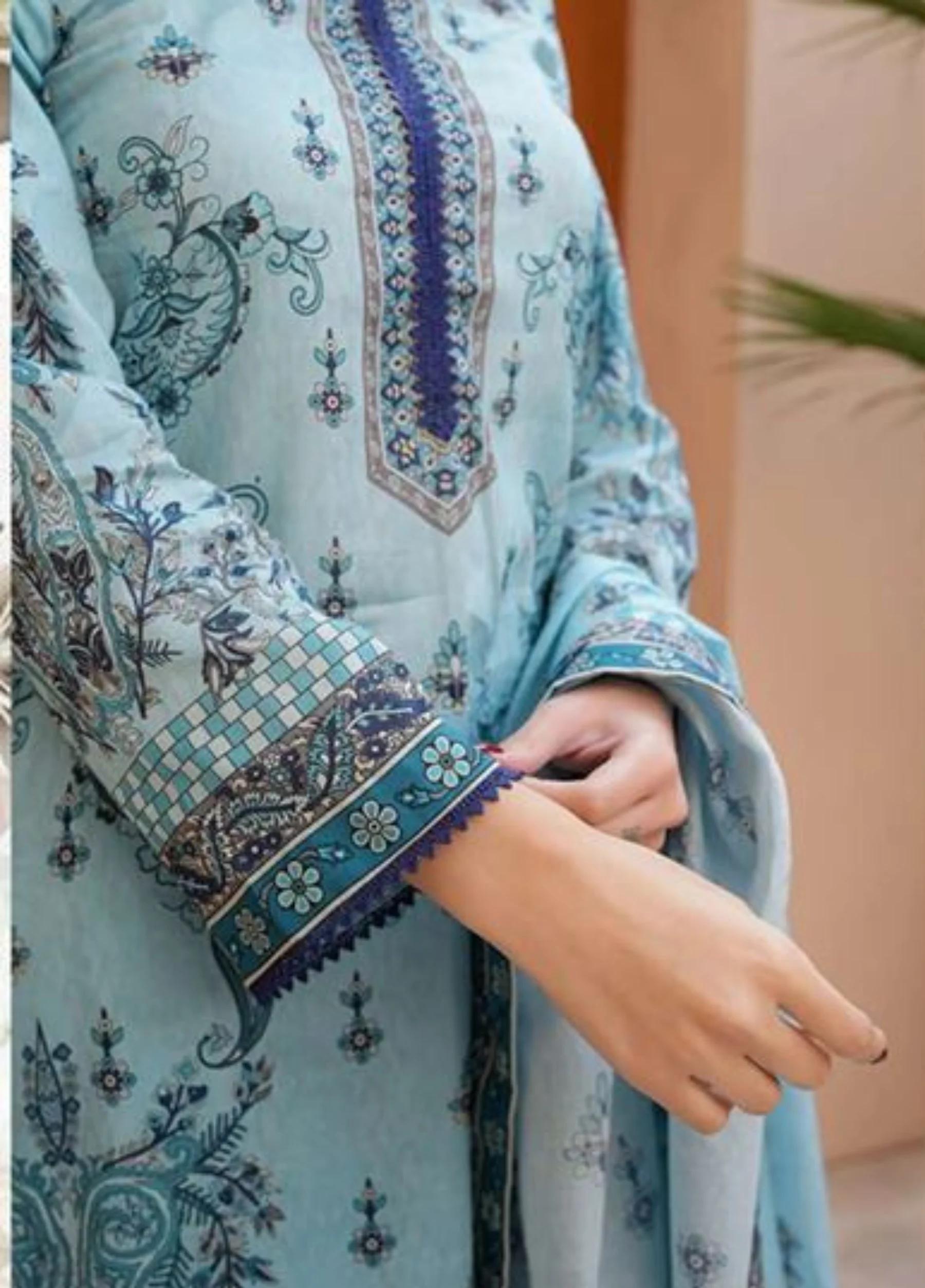 Coral By Mavi Unstitched Luxury Lawn 2026 – Volume 1 | Design 6