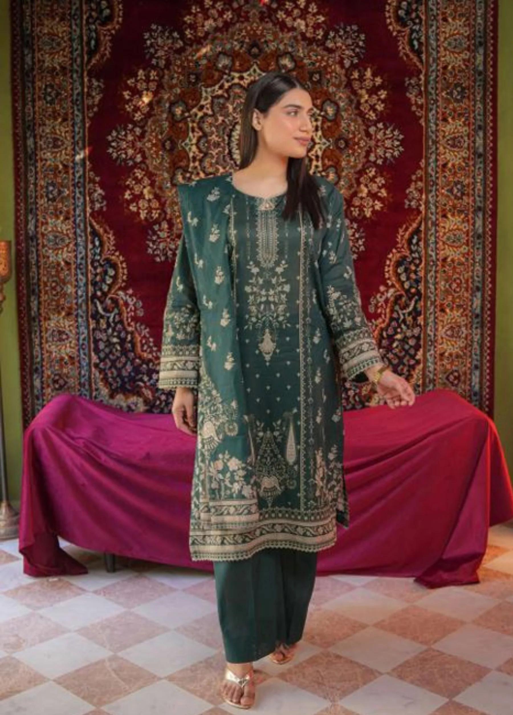 Coral By Mavi Unstitched Luxury Lawn 2026 – Volume 1 | Design 10