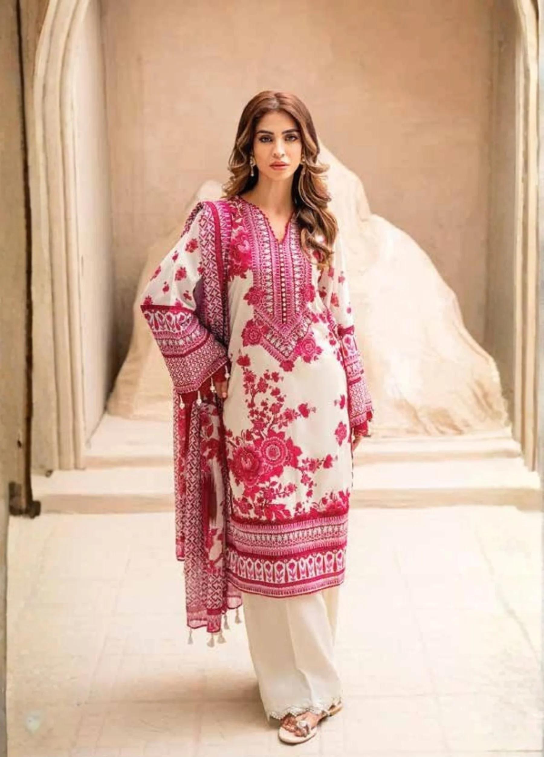 Gul Ahmed Summer Lawn Unstitched 3-Piece Suit – SD-42092