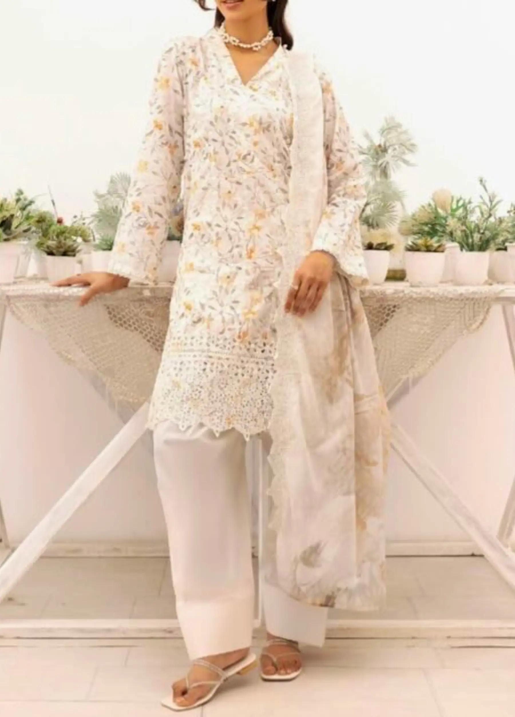 Rangreza Festive Embroidery Collection 3 Piece Suit – Article 01