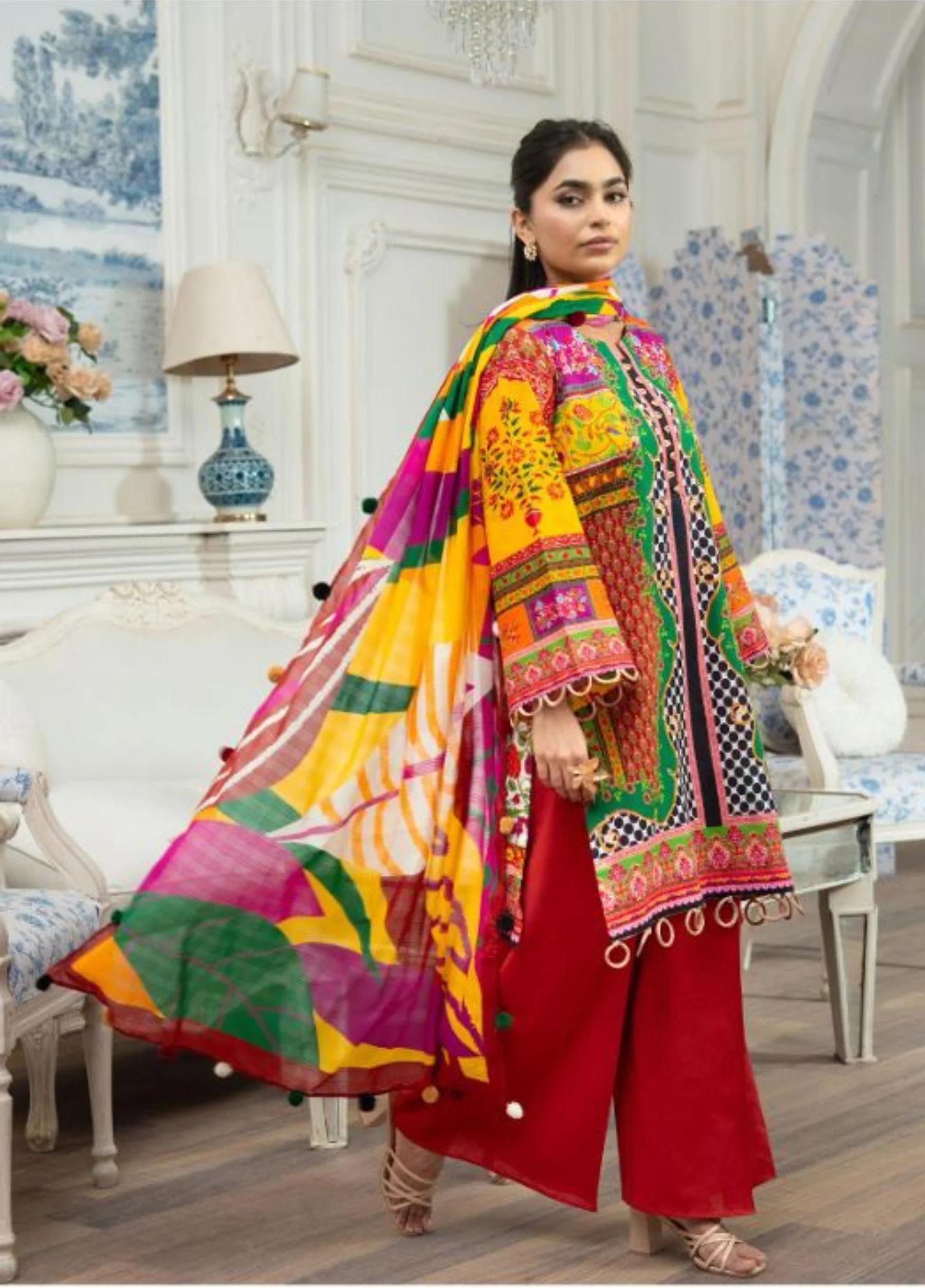 Gulposh by Paltar – Luxury Lawn Collection Vol-7 | Article PF072602 - Image 3