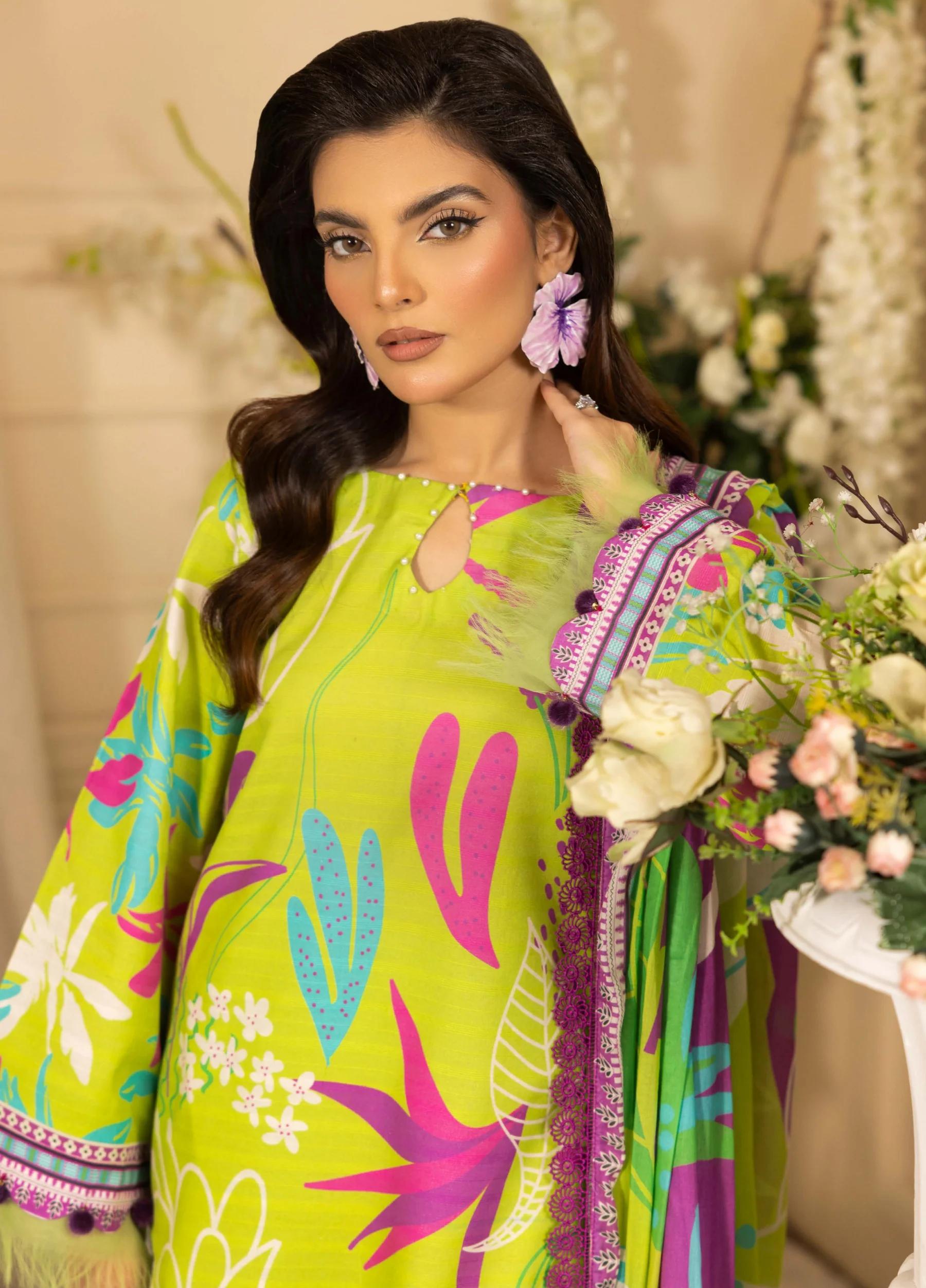 Naqsh by Rangreza Summer Glow Luxury Lawn Unstitched 3-Piece Suit – Article 00154