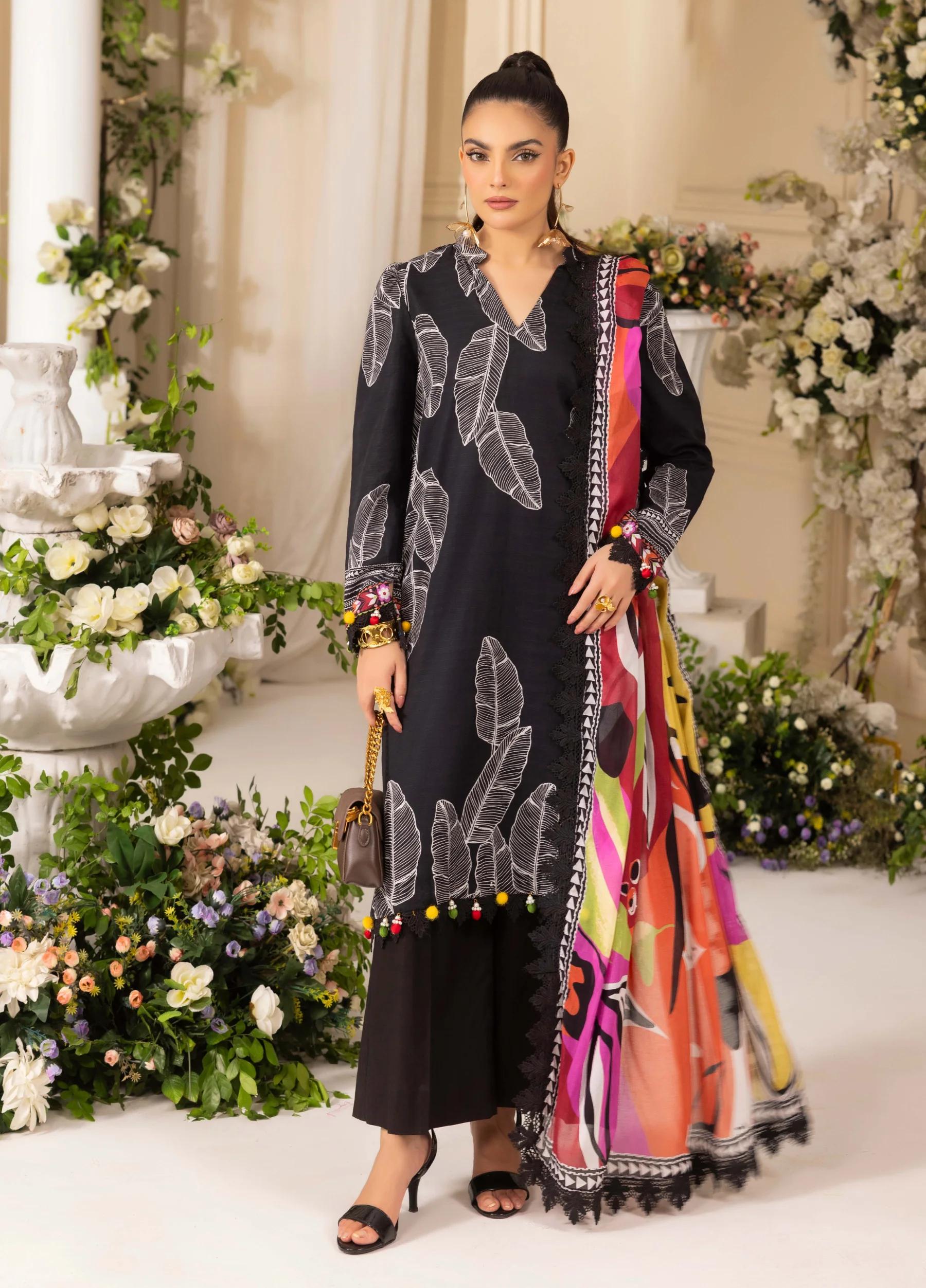 Naqsh by Rangreza Summer Glow Luxury Lawn Unstitched 3-Piece Suit – Article 00152