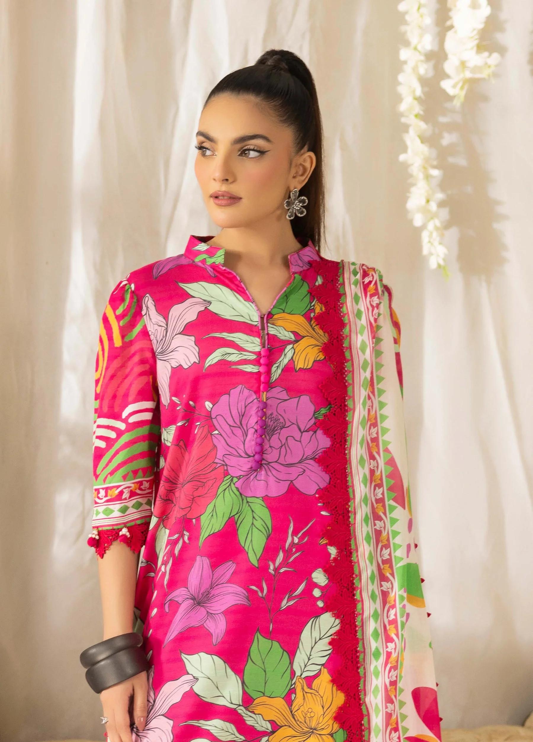 Naqsh by Rangreza Summer Glow Luxury Lawn Unstitched 3-Piece Suit – Article 00155