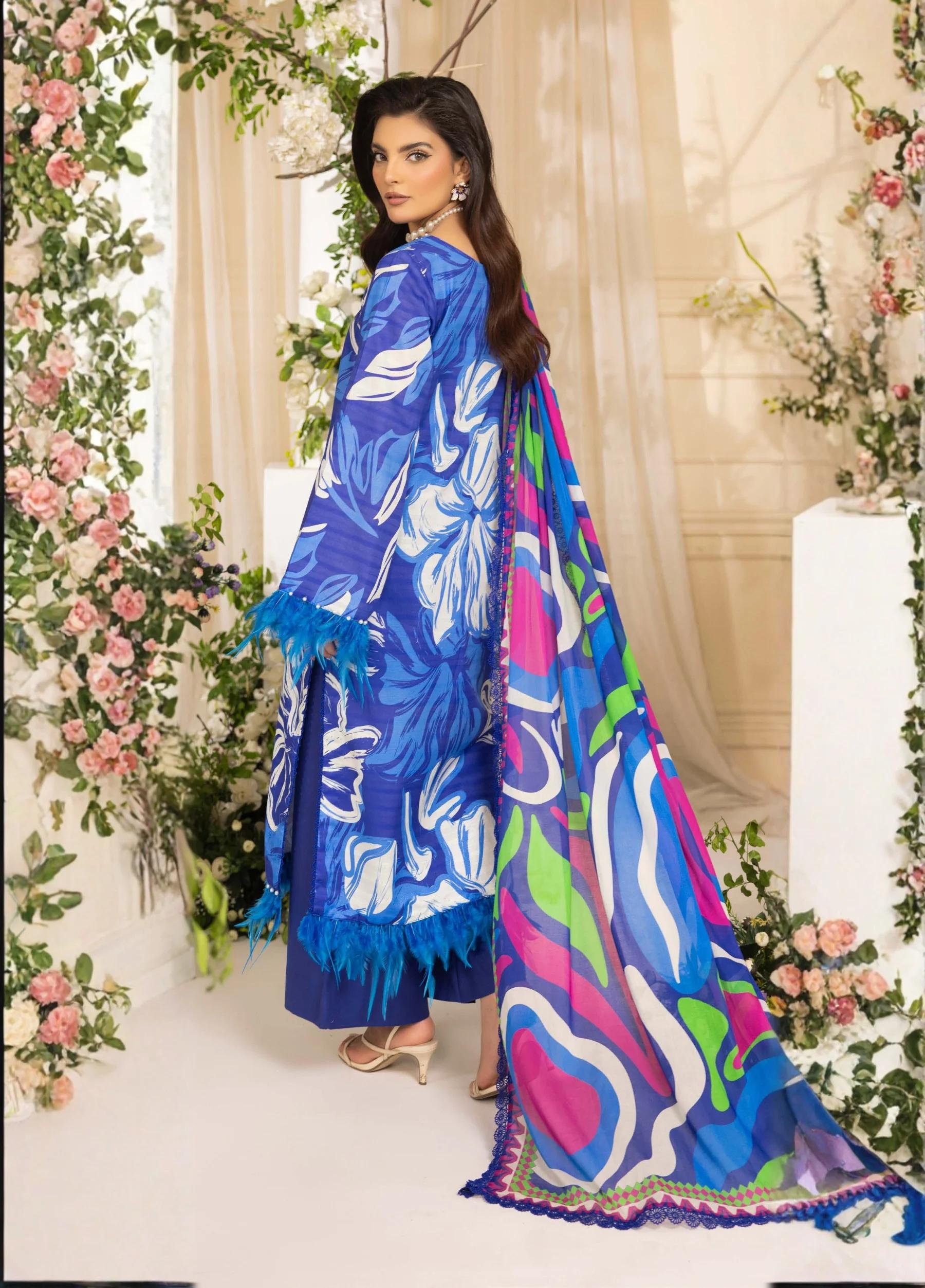 Naqsh by Rangreza Summer Glow Luxury Lawn Unstitched 3-Piece Suit – Article 00153