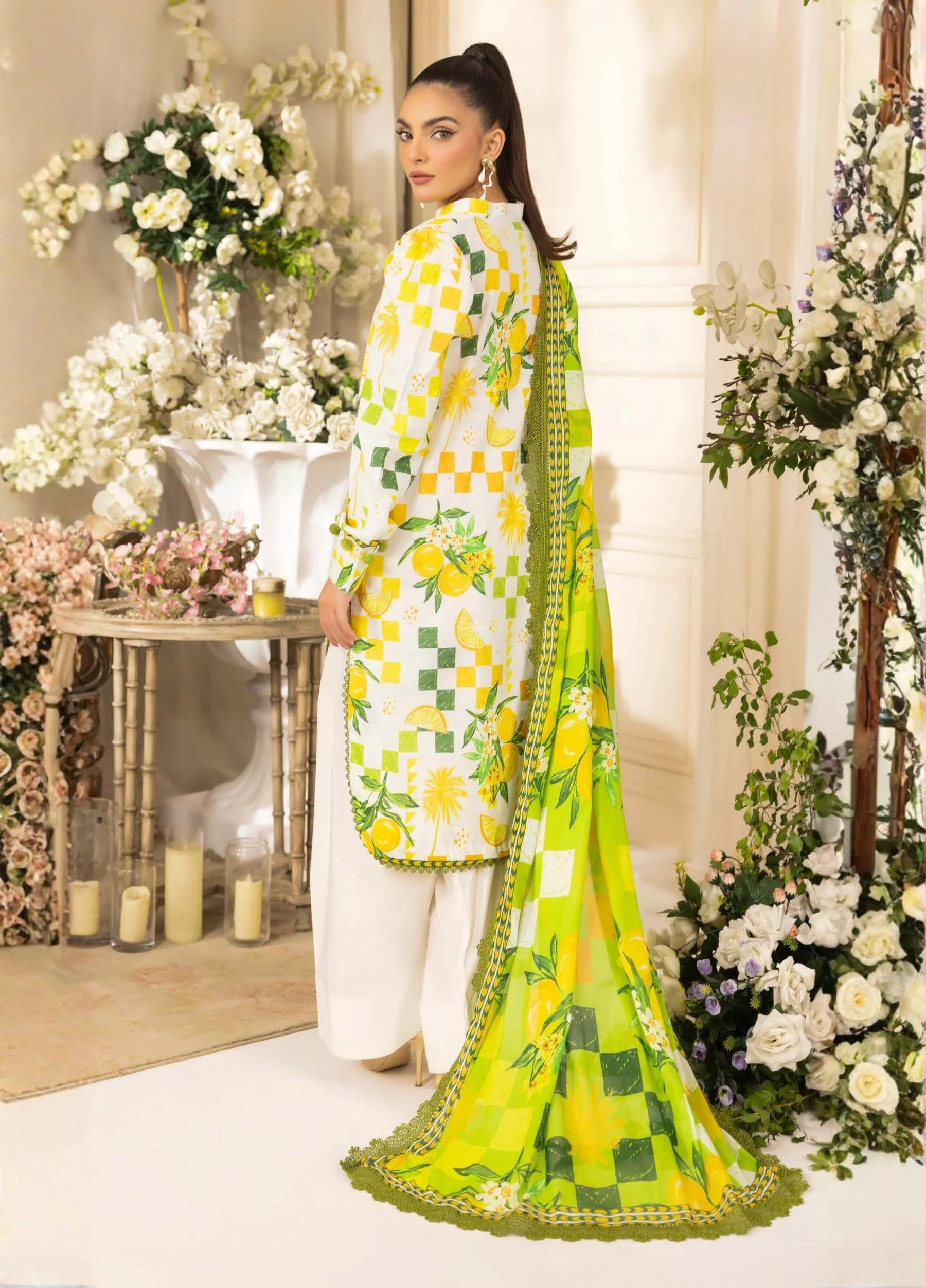 Naqsh by Rangreza Summer Glow Luxury Lawn Unstitched 3-Piece Suit – Article 00156
