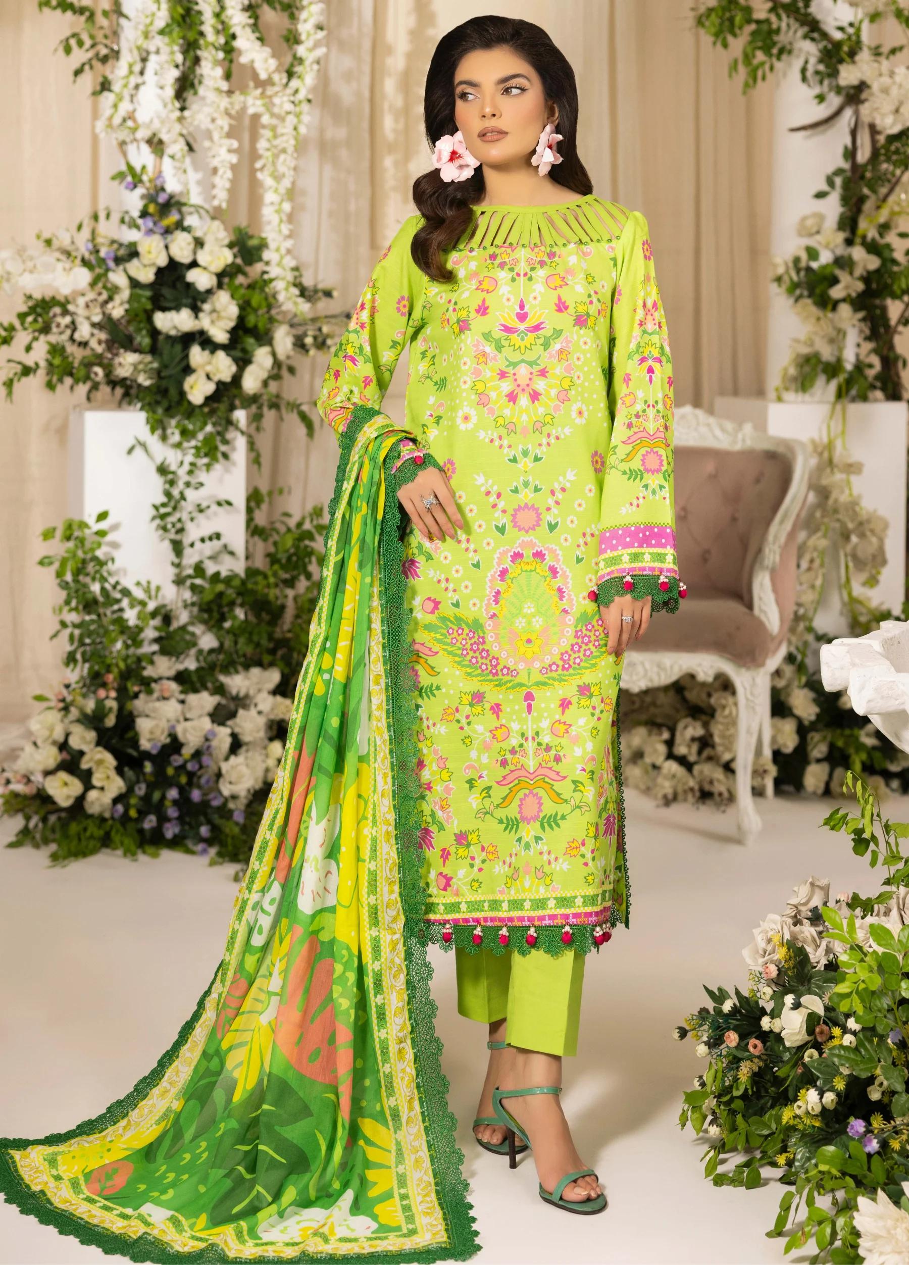 Naqsh by Rangreza Summer Glow Luxury Lawn Unstitched 3-Piece Suit – Article 00160