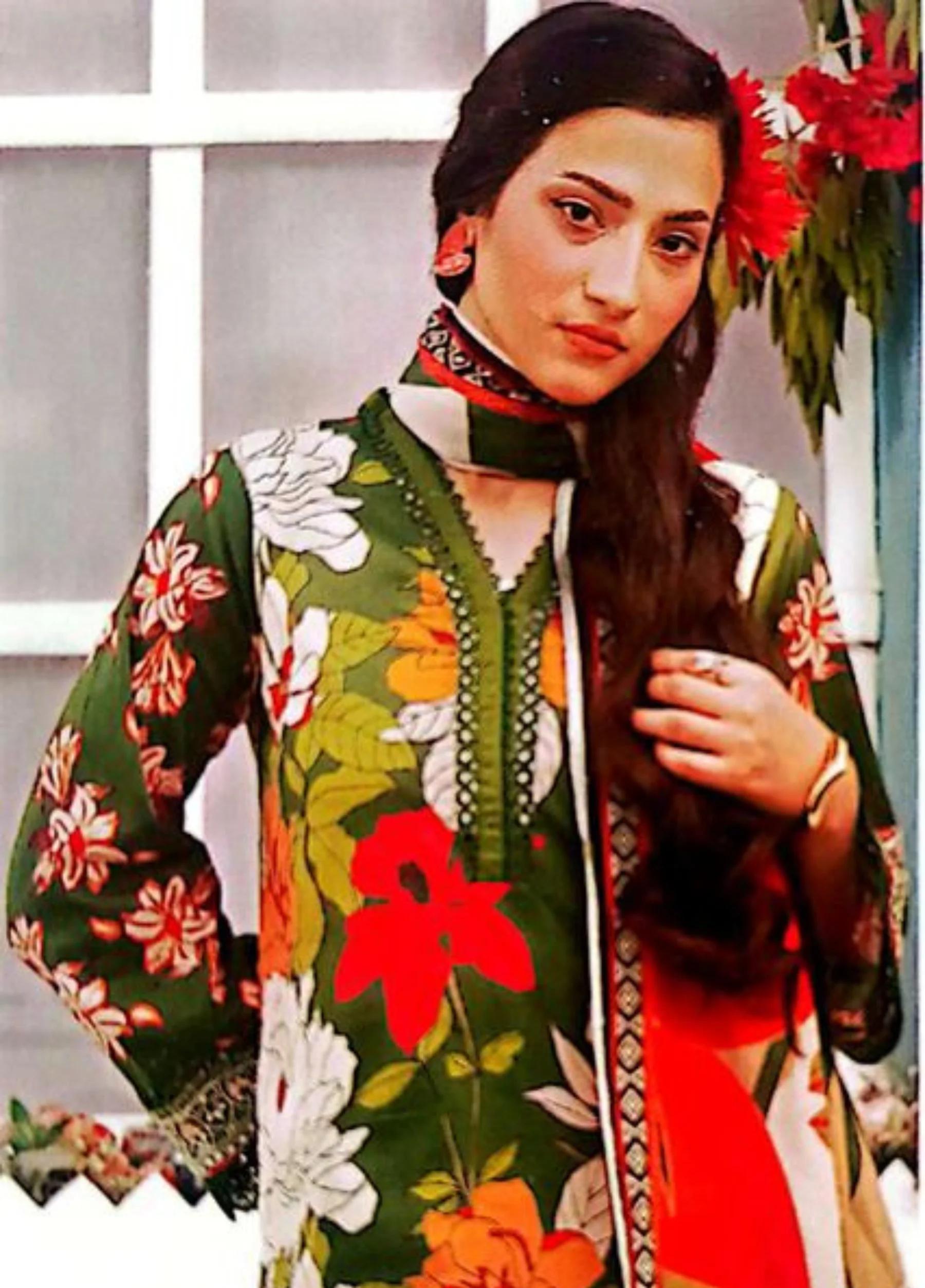 Rangreza Unstitched 3 Piece Lawn Collection – Article 02