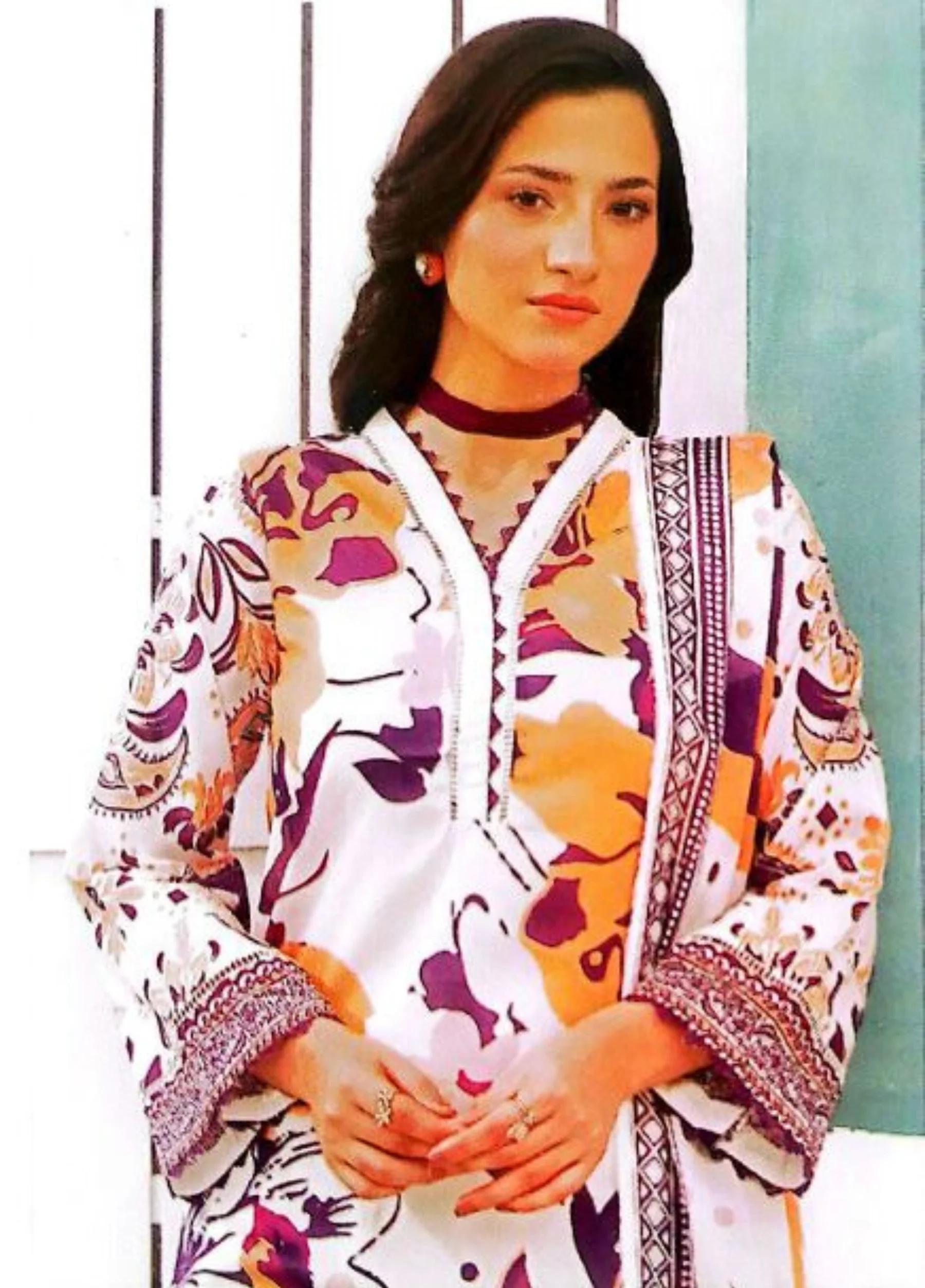 Rangreza Unstitched 3 Piece Lawn Collection – Article 05