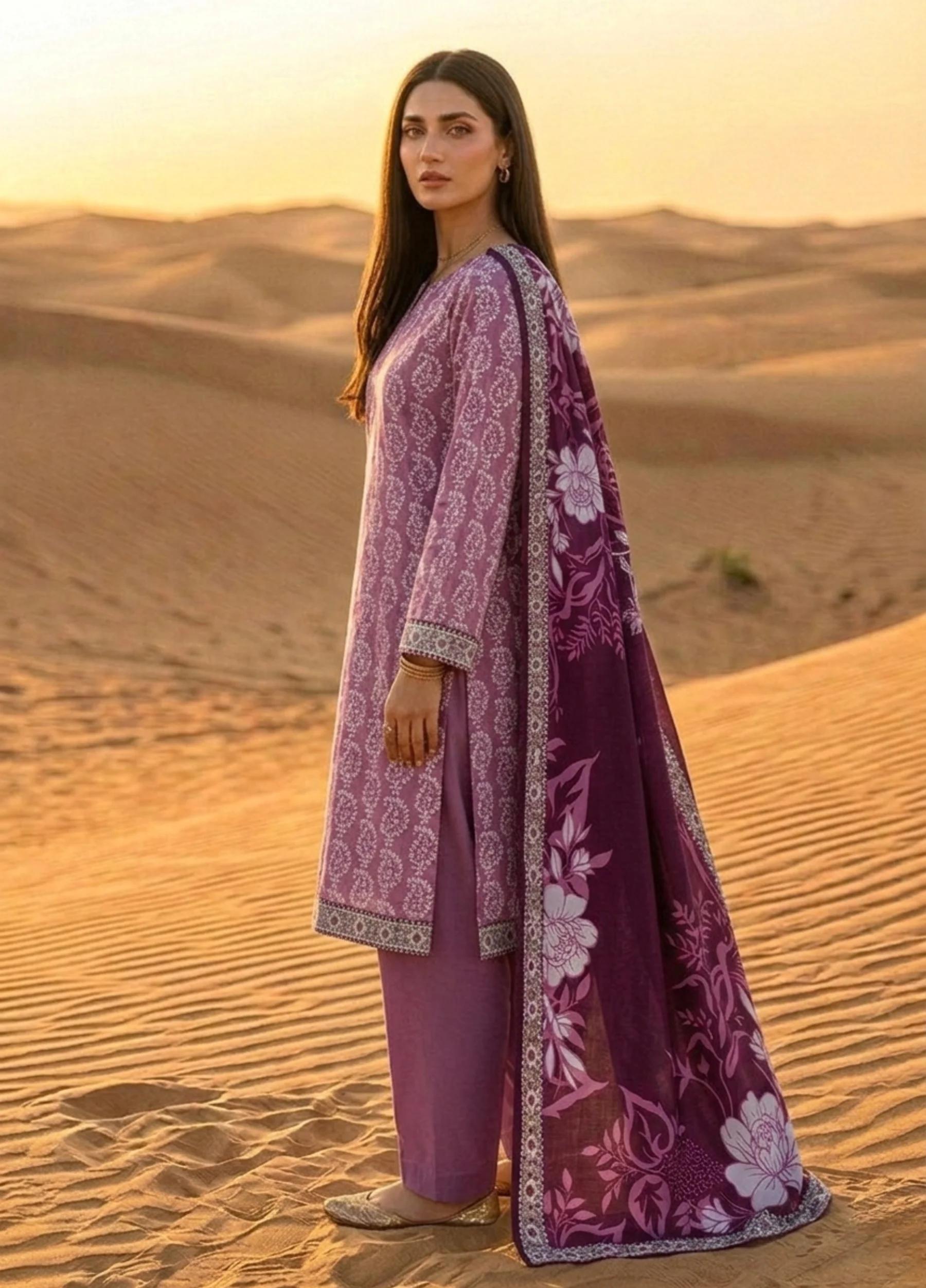 Janan Lawn Collection 2026 Printed 3 Piece Suit Vol 5 Article 07